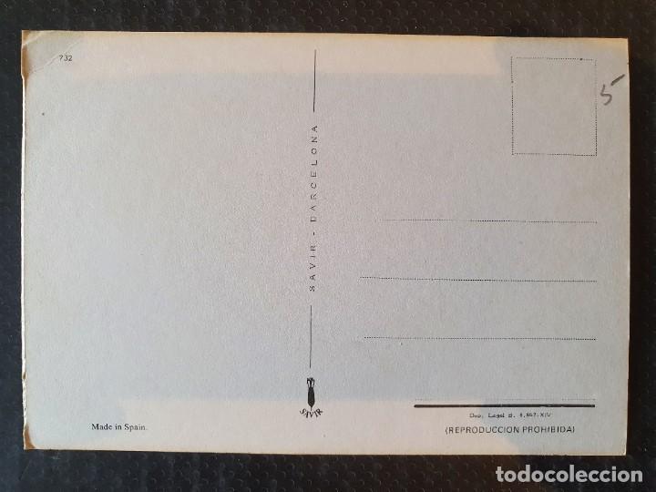 Coleccionismo deportivo: POSTAL C.E. SABADELL FINALES A&Ntilde;OS 60 - Foto 2