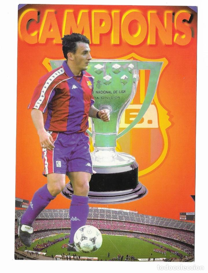 Coleccionismo deportivo: POSTAL BAR&Ccedil;A **ALBERT FERRER** - Foto 1