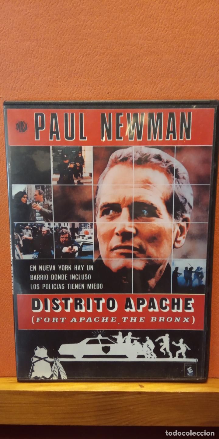 Coleccionismo deportivo: DISTRITO APACHE. PAUL NEWMAN. DVD. - Foto 1