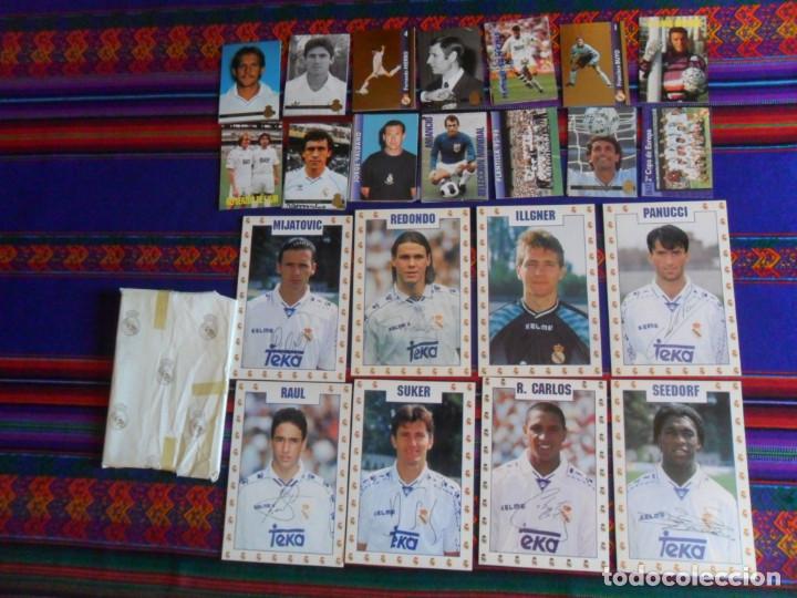 postal real madrid 96 97 suker roberto carlos s - Buy Football postcards on  todocoleccion