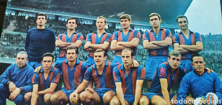 Coleccionismo deportivo: POSTAL - C. F. BARCELONA - TEMPORADA 1968-69 - Foto 2 - 252297765