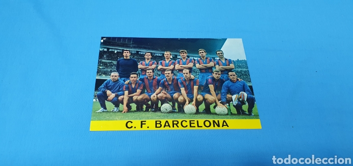 POSTAL - C. F. BARCELONA - TEMPORADA 1968-69 (Coleccionismo Deportivo - Postales de Deportes - Fútbol)