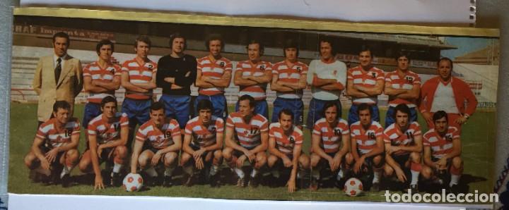 Coleccionismo deportivo: Poster Granada C. F. 1973 - 74 - Foto 1
