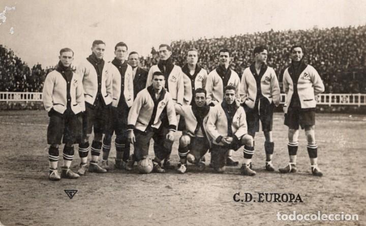 Coleccionismo deportivo: C.D. Europa - Foto 1