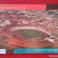 Coleccionismo deportivo: POSTAL CAMPO ESTADIO STADIUM STADE FOOTBALL CALCIO FUTEBOL BRASIL TAQUARITINGA ADAIL NUNES DA SILVA