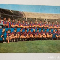 Coleccionismo deportivo: POSTAL FC BARCELONA 1968-69
