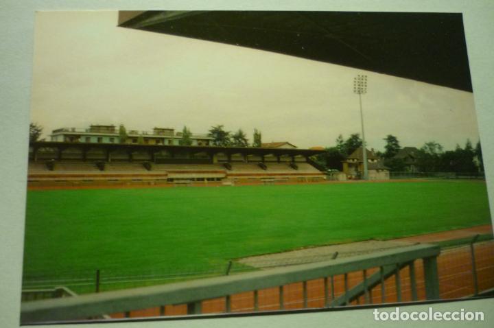 Sammelleidenschaft Sport: POSTAL FRANCIA- THONON LES BAINS -CAMPO FUTBOL MUNICIPAL -EDIC.LIMITADA
