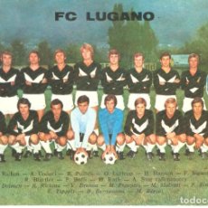 Coleccionismo deportivo: FC LUGANO. SUIZA. 1970. LIGUE NAL DE L, ASF. 14,5 X 21 CM. ED. BERGAS . VELL I BELL