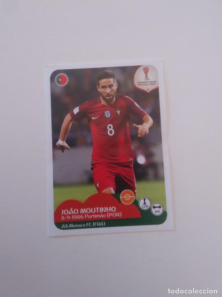 Sammelleidenschaft Sport: 102 JOAO MOUTINHO PORTUGAL COPA CONFEDERACIONES RUSIA 2017 ESTAMPA CROMO STICKER F&Uacute;TBOL PANINI