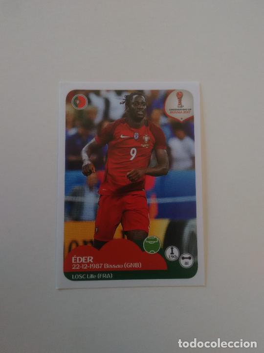 Sammelleidenschaft Sport: 111 EDER PORTUGAL COPA CONFEDERACIONES RUSIA 2017 ESTAMPA CROMO STICKER F&Uacute;TBOL PANINI