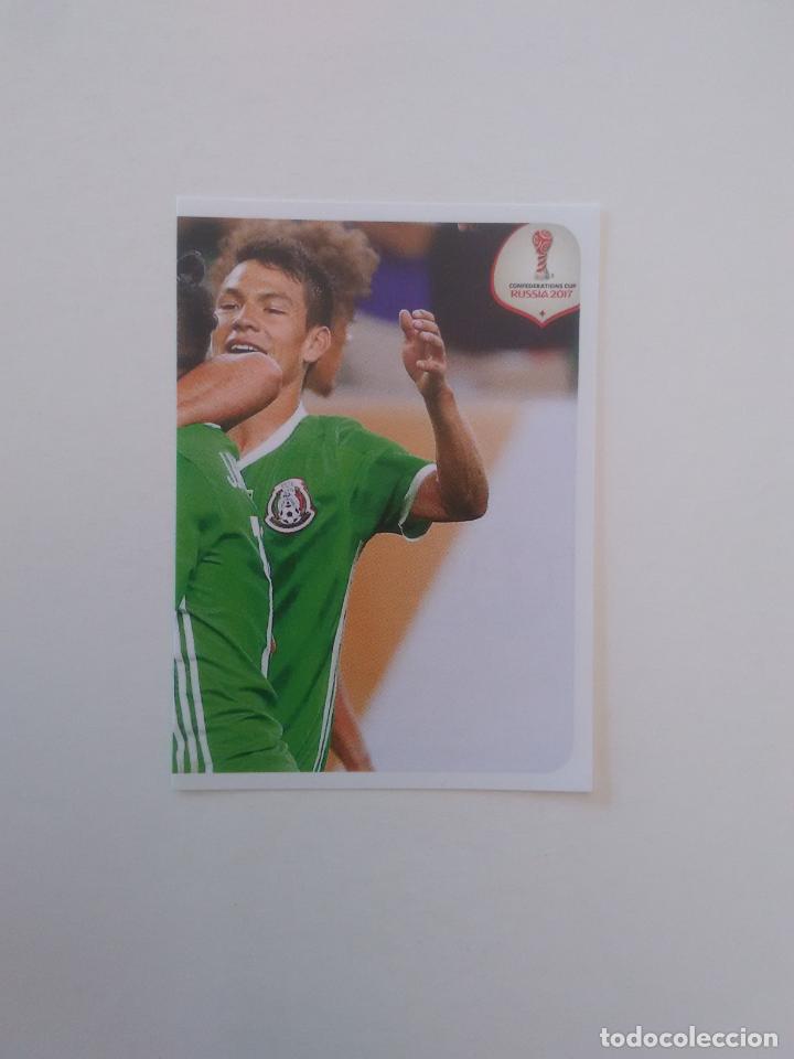Sammelleidenschaft Sport: 116 CELEBRACI&Oacute;N GOL M&Eacute;XICO COPA CONFEDERACIONES RUSIA 2017 CROMO STICKER F&Uacute;TBOL PANINI