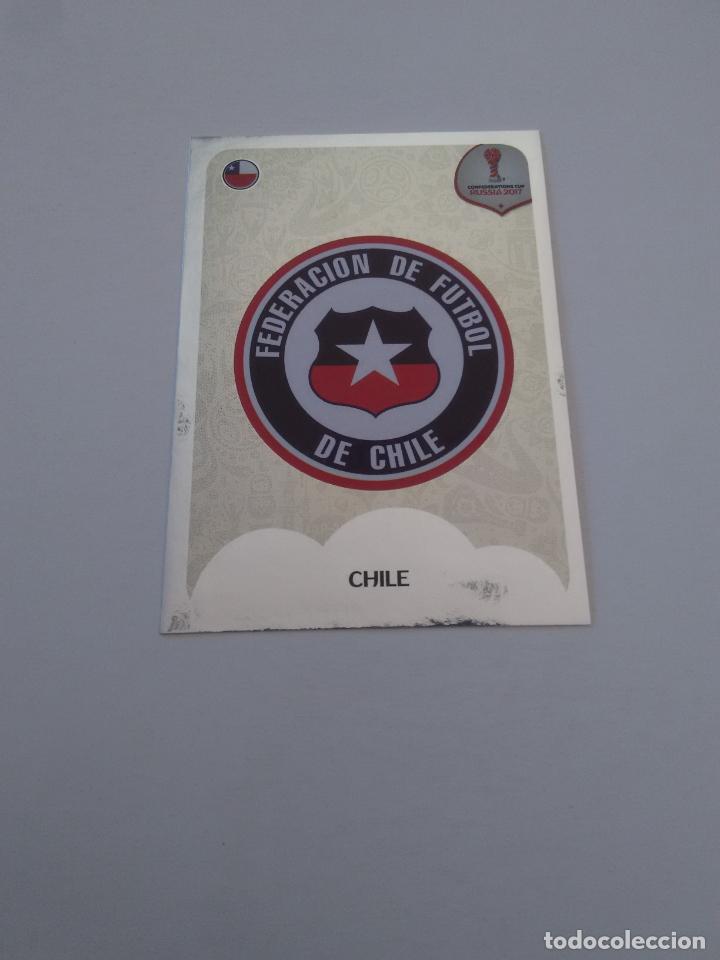 Sammelleidenschaft Sport: 144 ESCUDO LOGO CHILE COPA CONFEDERACIONES RUSIA 2017 ESTAMPA CROMO STICKER F&Uacute;TBOL PANINI