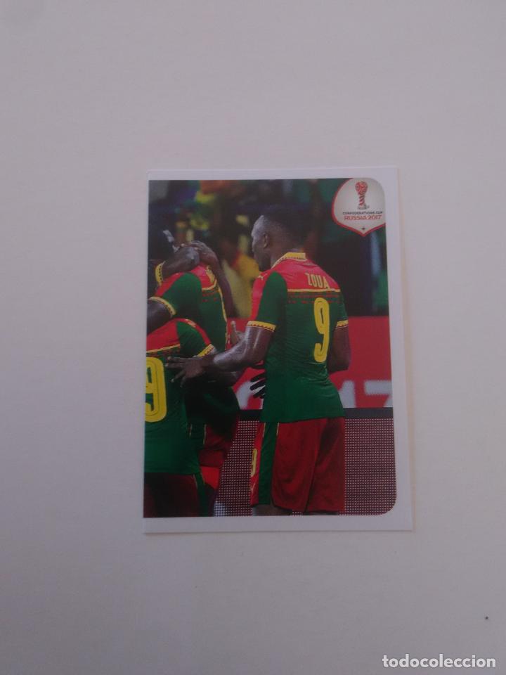 Sammelleidenschaft Sport: 151 EQUIPO SELECCI&Oacute;N CAMER&Uacute;N COPA CONFEDERACIONES RUSIA 2017 ESTAMPA CROMO STICKER F&Uacute;TBOL PANINI