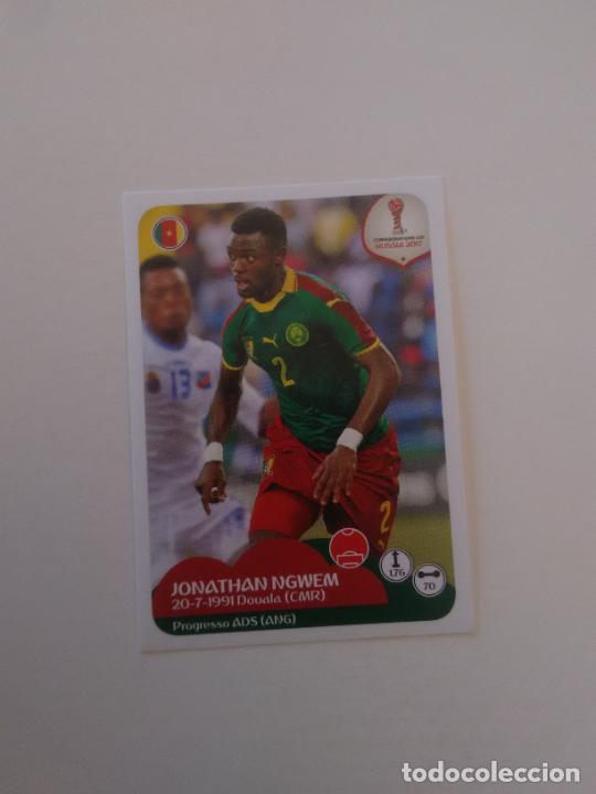 Sammelleidenschaft Sport: 160 JONATHAN NGWEM CAMER&Uacute;N COPA CONFEDERACIONES RUSIA 2017 ESTAMPA CROMO STICKER F&Uacute;TBOL PANINI