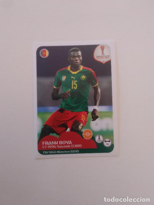 Sammelleidenschaft Sport: 162 FRANK BOYA CAMER&Uacute;N COPA CONFEDERACIONES RUSIA 2017 ESTAMPA CROMO STICKER F&Uacute;TBOL PANINI