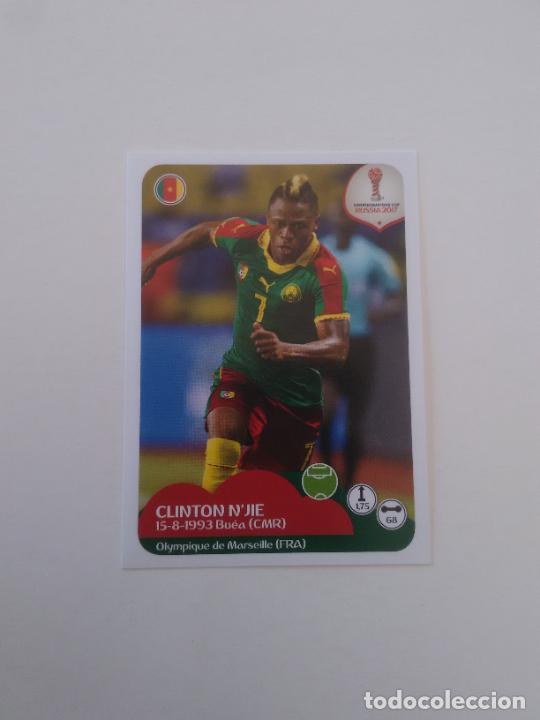Sammelleidenschaft Sport: 167 CLINTON N'JIE CAMER&Uacute;N COPA CONFEDERACIONES RUSIA 2017 ESTAMPA CROMO STICKER F&Uacute;TBOL PANINI