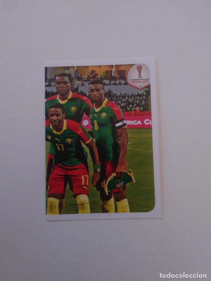 Sammelleidenschaft Sport: 176 EQUIPO SELECCI&Oacute;N CAMER&Uacute;N COPA CONFEDERACIONES RUSIA 2017 ESTAMPA CROMO STICKER F&Uacute;TBOL PANINI