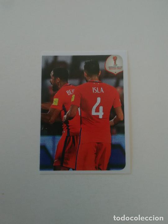 Sammelleidenschaft Sport: 178 MAURICIO ISLA JEAN BEAUSEJOUR CHILE COPA CONFEDERACIONES RUSIA 2017 CROMO STICKER F&Uacute;TBOL PANINI