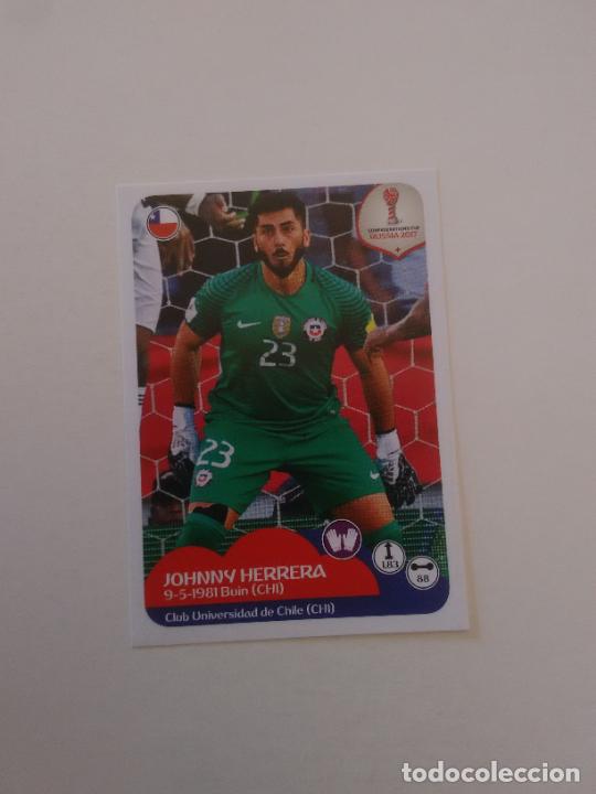 Sammelleidenschaft Sport: 180 JOHNNY HERRERA CHILE COPA CONFEDERACIONES RUSIA 2017 CROMO STICKER F&Uacute;TBOL PANINI