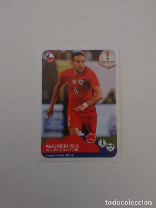 Sammelleidenschaft Sport: 183 MAURICIO ISLA CHILE COPA CONFEDERACIONES RUSIA 2017 CROMO STICKER F&Uacute;TBOL PANINI