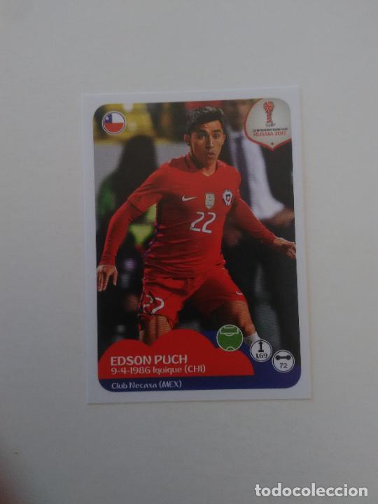Sammelleidenschaft Sport: 199 EDSON PUCH CHILE COPA CONFEDERACIONES RUSIA 2017 CROMO STICKER F&Uacute;TBOL PANINI