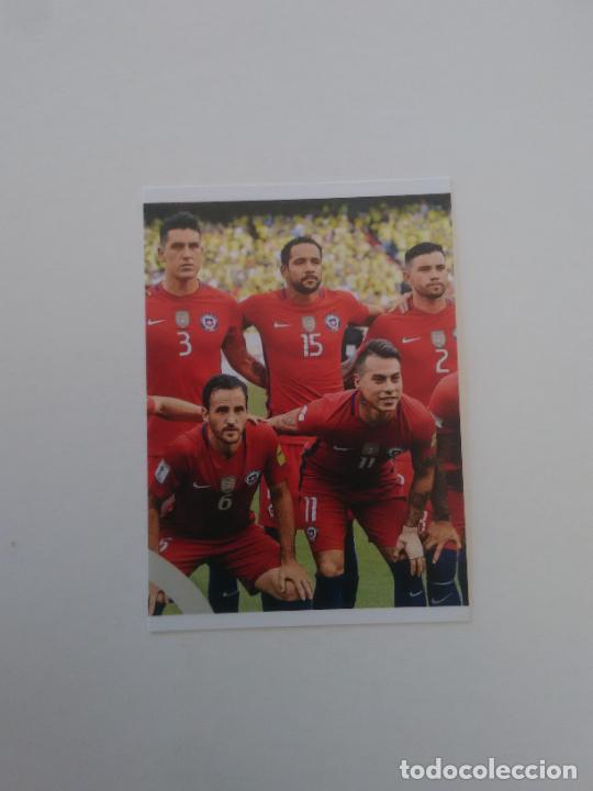 Sammelleidenschaft Sport: 202 EQUIPO SELECCI&Oacute;N CHILE COPA CONFEDERACIONES RUSIA 2017 CROMO STICKER F&Uacute;TBOL PANINI