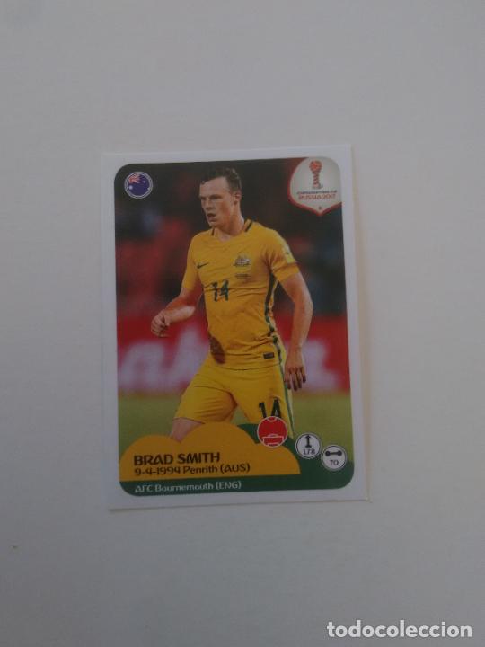 Sammelleidenschaft Sport: 209 BRAD SMITH AUSTRALIA COPA CONFEDERACIONES RUSIA 2017 CROMO STICKER F&Uacute;TBOL PANINI