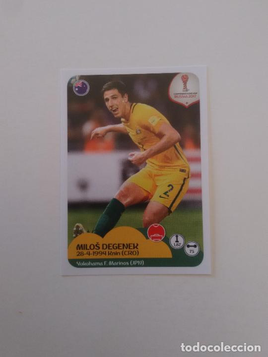 Colecionismo desportivo: 211 MILOS DEGENEK AUSTRALIA COPA CONFEDERACIONES RUSIA 2017 CROMO STICKER F&Uacute;TBOL PANINI