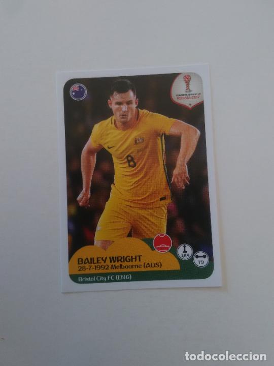 Colecionismo desportivo: 212 BAILEY WRIGHT AUSTRALIA COPA CONFEDERACIONES RUSIA 2017 CROMO STICKER F&Uacute;TBOL PANINI