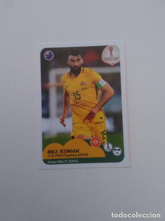 Colecionismo desportivo: 216 MILE JEDINAK AUSTRALIA COPA CONFEDERACIONES RUSIA 2017 CROMO STICKER F&Uacute;TBOL PANINI