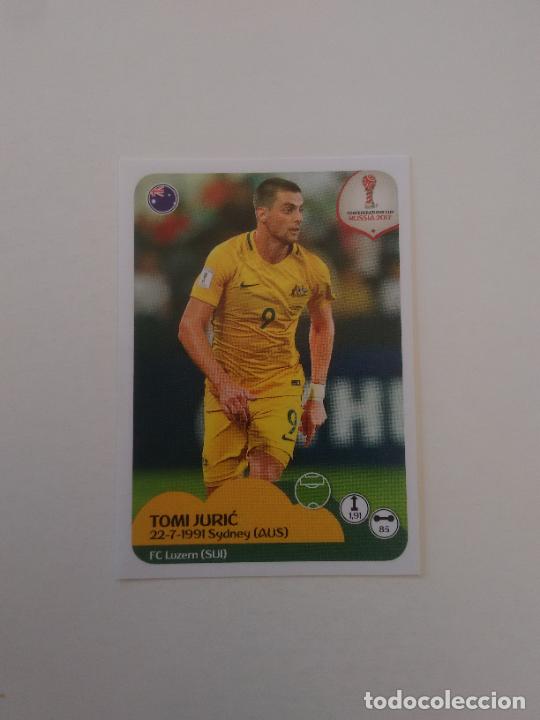 Colecionismo desportivo: 222 TOMI JURIC AUSTRALIA COPA CONFEDERACIONES RUSIA 2017 CROMO STICKER F&Uacute;TBOL PANINI
