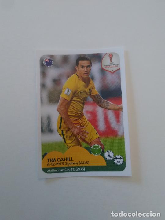 Colecionismo desportivo: 223 TIM CAHILL AUSTRALIA COPA CONFEDERACIONES RUSIA 2017 CROMO STICKER F&Uacute;TBOL PANINI