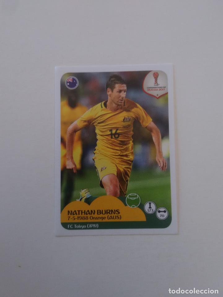 Colecionismo desportivo: 227 NATHAN BURNS AUSTRALIA COPA CONFEDERACIONES RUSIA 2017 CROMO STICKER F&Uacute;TBOL PANINI