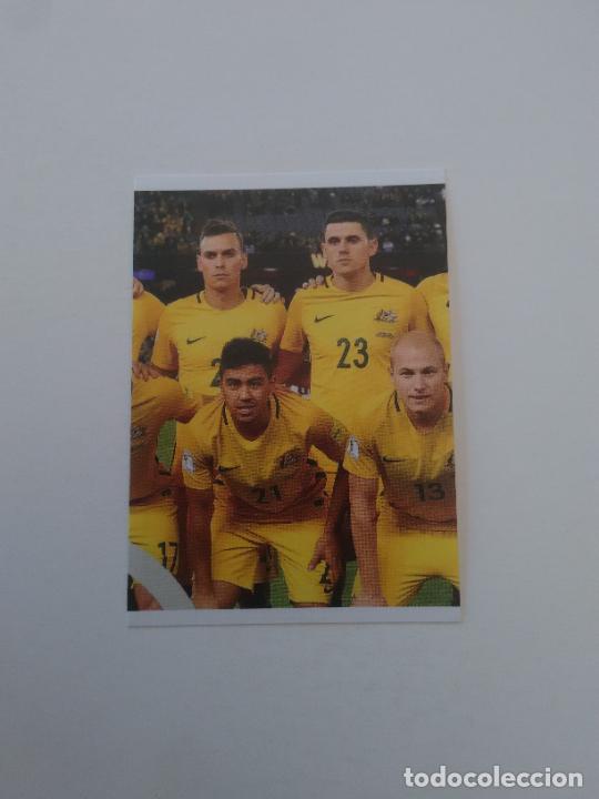 Colecionismo desportivo: 229 EQUIPO SELECCI&Oacute;N AUSTRALIA COPA CONFEDERACIONES RUSIA 2017 CROMO STICKER F&Uacute;TBOL PANINI