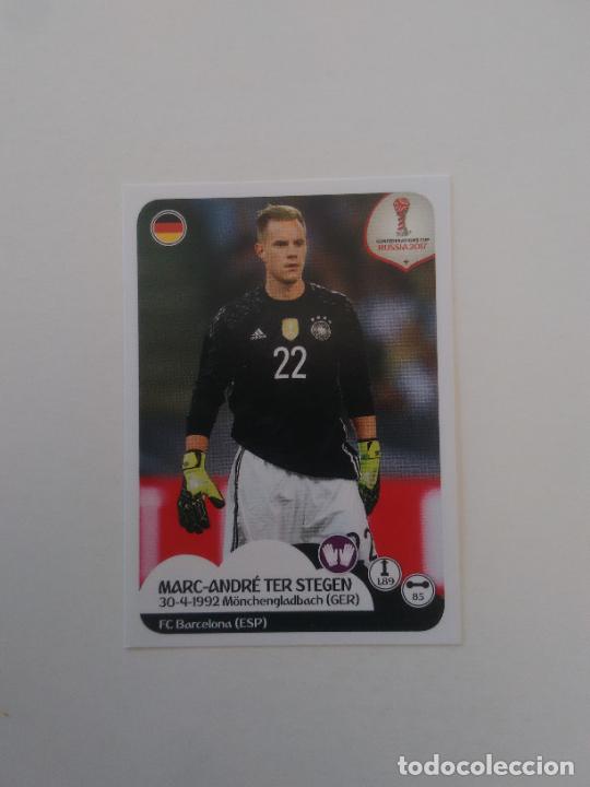 Colecionismo desportivo: 234 TER STEGEN ALEMANIA COPA CONFEDERACIONES RUSIA 2017 CROMO STICKER F&Uacute;TBOL PANINI