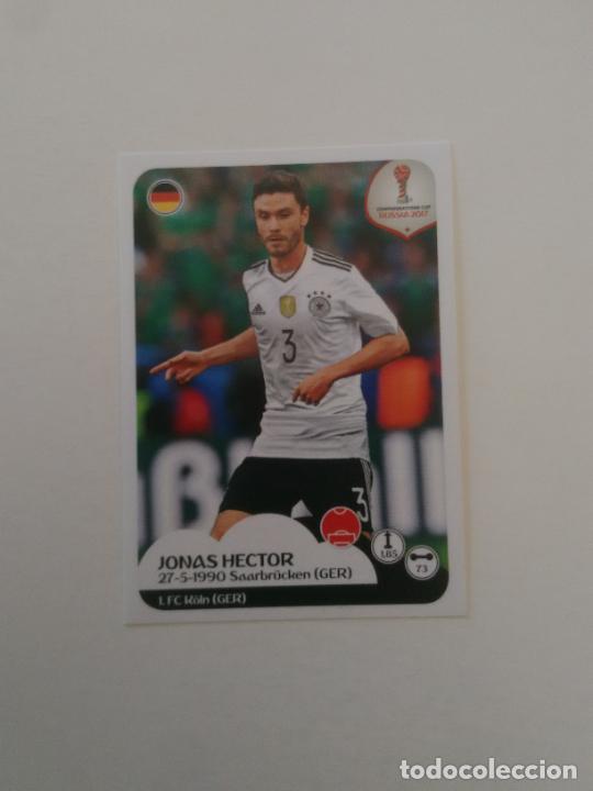 Colecionismo desportivo: 235 JONAS HECTOR ALEMANIA COPA CONFEDERACIONES RUSIA 2017 CROMO STICKER F&Uacute;TBOL PANINI