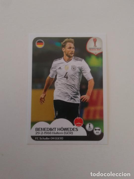 Colecionismo desportivo: 236 BENEDIKT HOWEDES ALEMANIA COPA CONFEDERACIONES RUSIA 2017 CROMO STICKER F&Uacute;TBOL PANINI