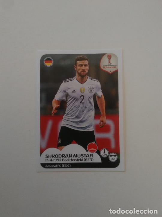 Collezionismo sportivo: 241 MUSTAFI ALEMANIA COPA CONFEDERACIONES RUSIA 2017 CROMO STICKER F&Uacute;TBOL PANINI