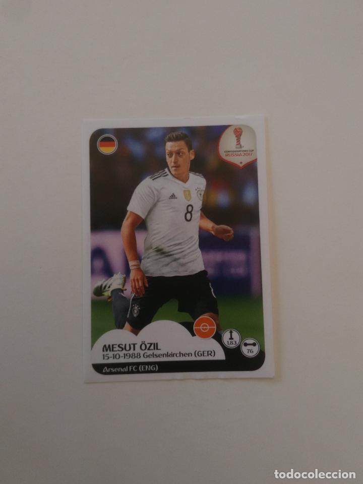 Collezionismo sportivo: 245 MESUT OZIL ALEMANIA COPA CONFEDERACIONES RUSIA 2017 CROMO STICKER F&Uacute;TBOL PANINI