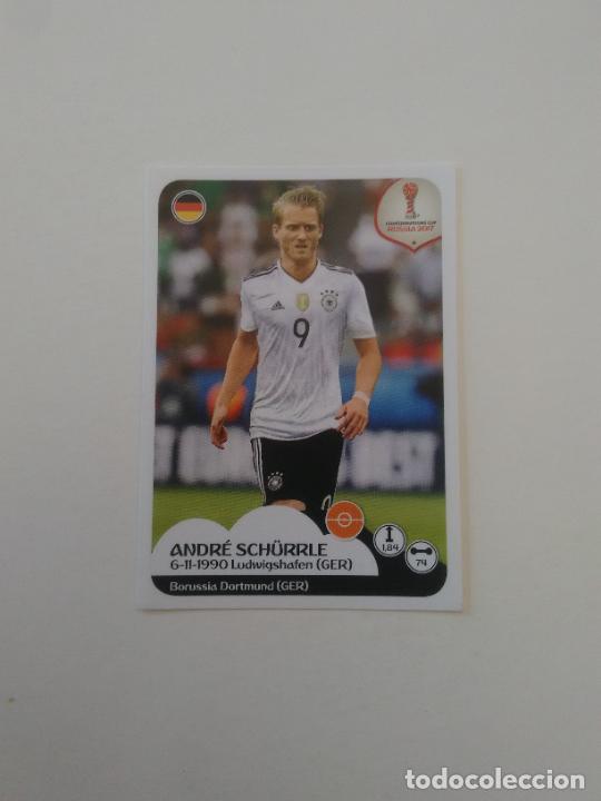 Sammelleidenschaft Sport: 248 ANDRE SCHURRLE ALEMANIA COPA CONFEDERACIONES RUSIA 2017 CROMO STICKER F&Uacute;TBOL PANINI