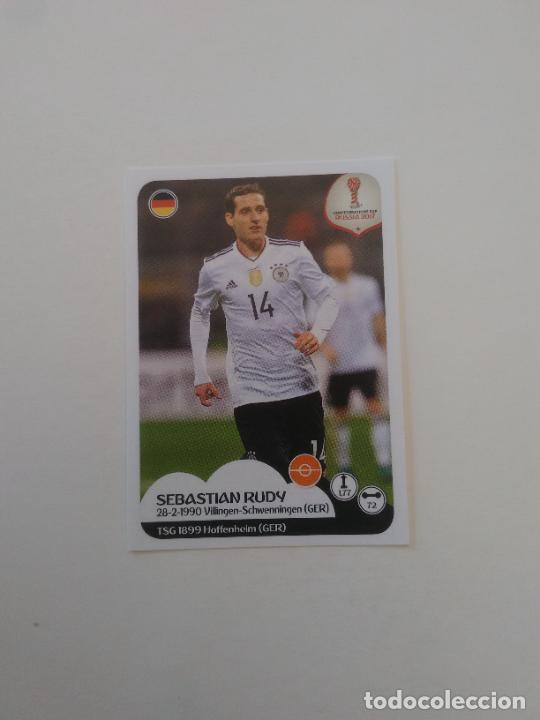 Sammelleidenschaft Sport: 249 SEBASTIAN RUDY ALEMANIA COPA CONFEDERACIONES RUSIA 2017 CROMO STICKER F&Uacute;TBOL PANINI