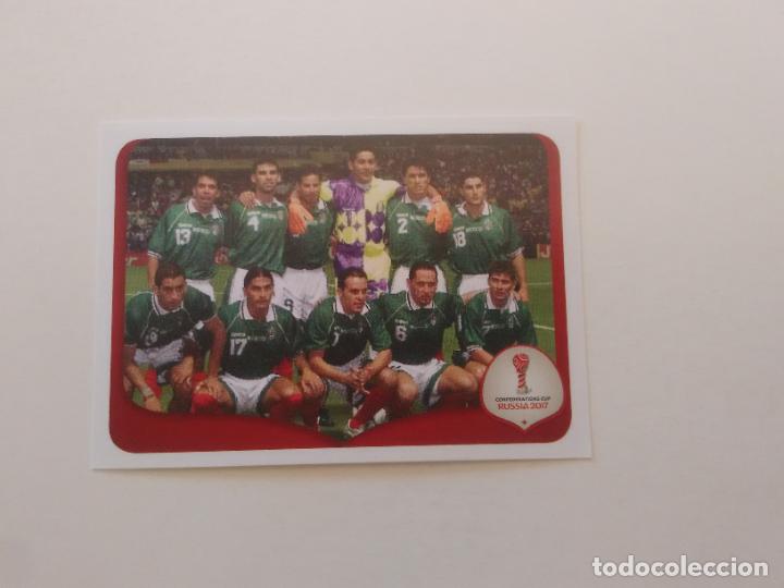 Sammelleidenschaft Sport: 263 EQUIPO SELECCI&Oacute;N M&Eacute;XICO 1999 COPA CONFEDERACIONES RUSIA 2017 CROMO STICKER F&Uacute;TBOL PANINI
