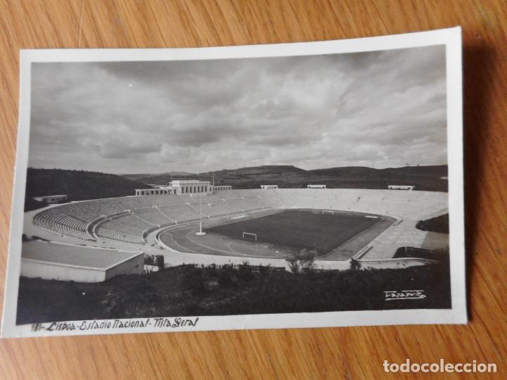 Collectionnisme sportif: ANTIGUA POSTAL.ESTADIO NACIONAL.FUTBOL.LISBOA.PORTUGAL N&ordm; 181. 1947