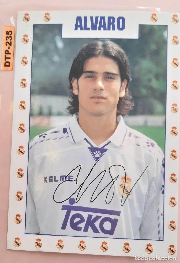 Coleccionismo deportivo: Postal de Alvaro - Foto 1