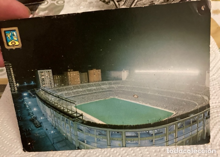 Collectionnisme sportif: Magnifica postal antigua del Santiago Bernab&eacute;u