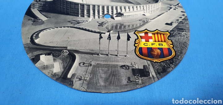 Coleccionismo deportivo: DISCO POSTAL SONORO F.C. BARCELONA - Foto 4