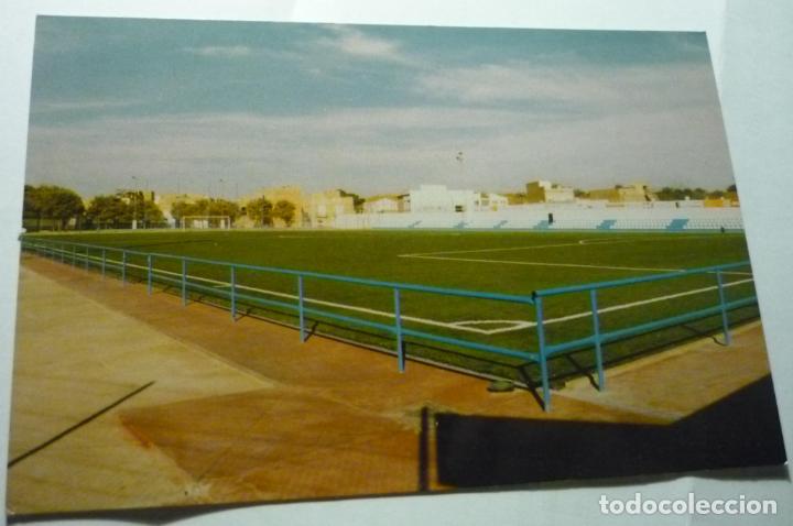 Coleccionismo deportivo: postal futbol viso del alcor.- campo municipal