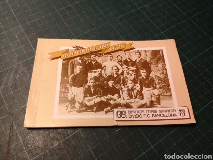 Coleccionismo deportivo: Postales Equipos triunfantes del Bar&cent;a - Foto 1