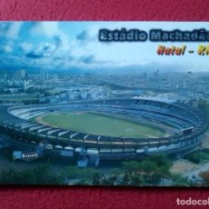 Coleccionismo deportivo: POSTAL CAMPO ESTADIO STADIUM DE FÚTBOL FOOTBALL FUTEBOL BRASIL NATAL MACHADAO CLAUDIO VASCONCELOS...