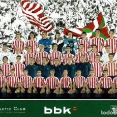 Coleccionismo deportivo: TARJETA POSTAL ATHLETIC CLUB-TEMPORADA 2004-2005
